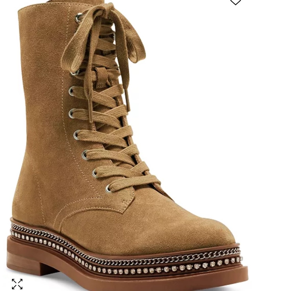 Vince Camuto Branda Lace Up Embellished Booties - 7